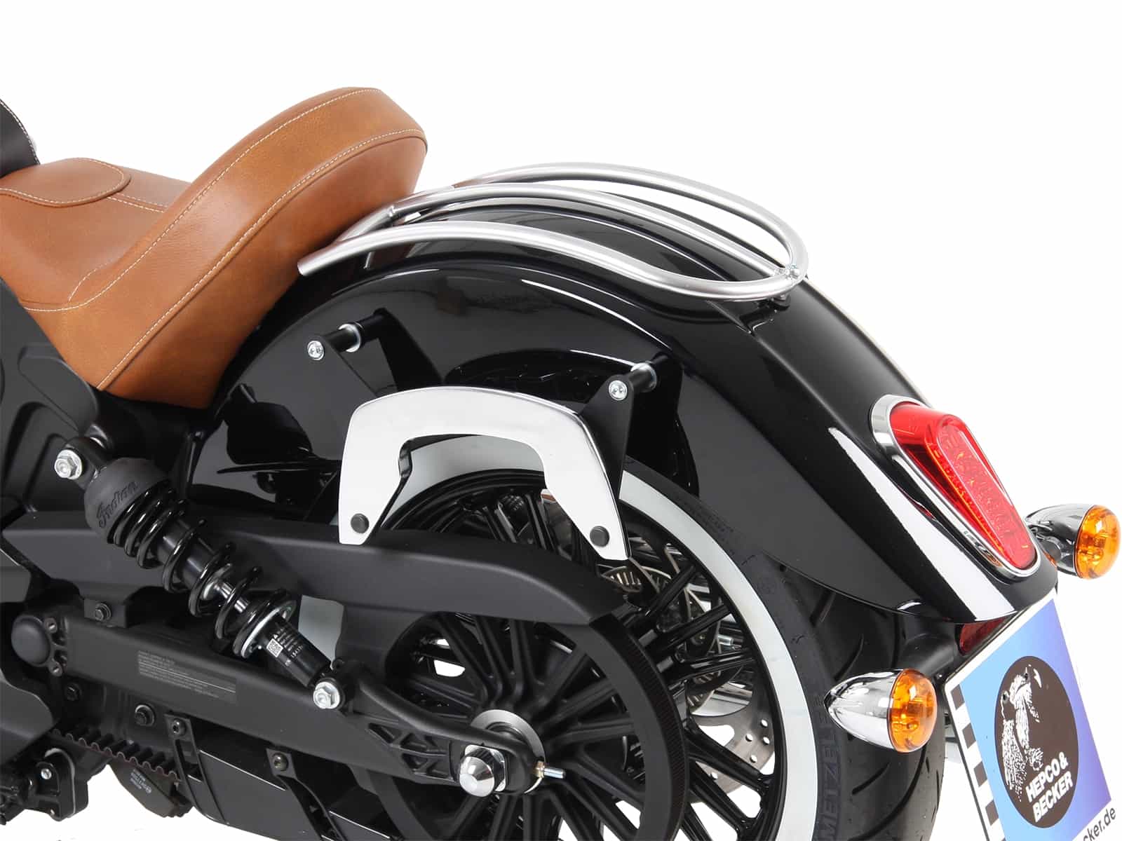 C-Bow sidecarrier chrome for Indian Scout/Sixty (2015-)