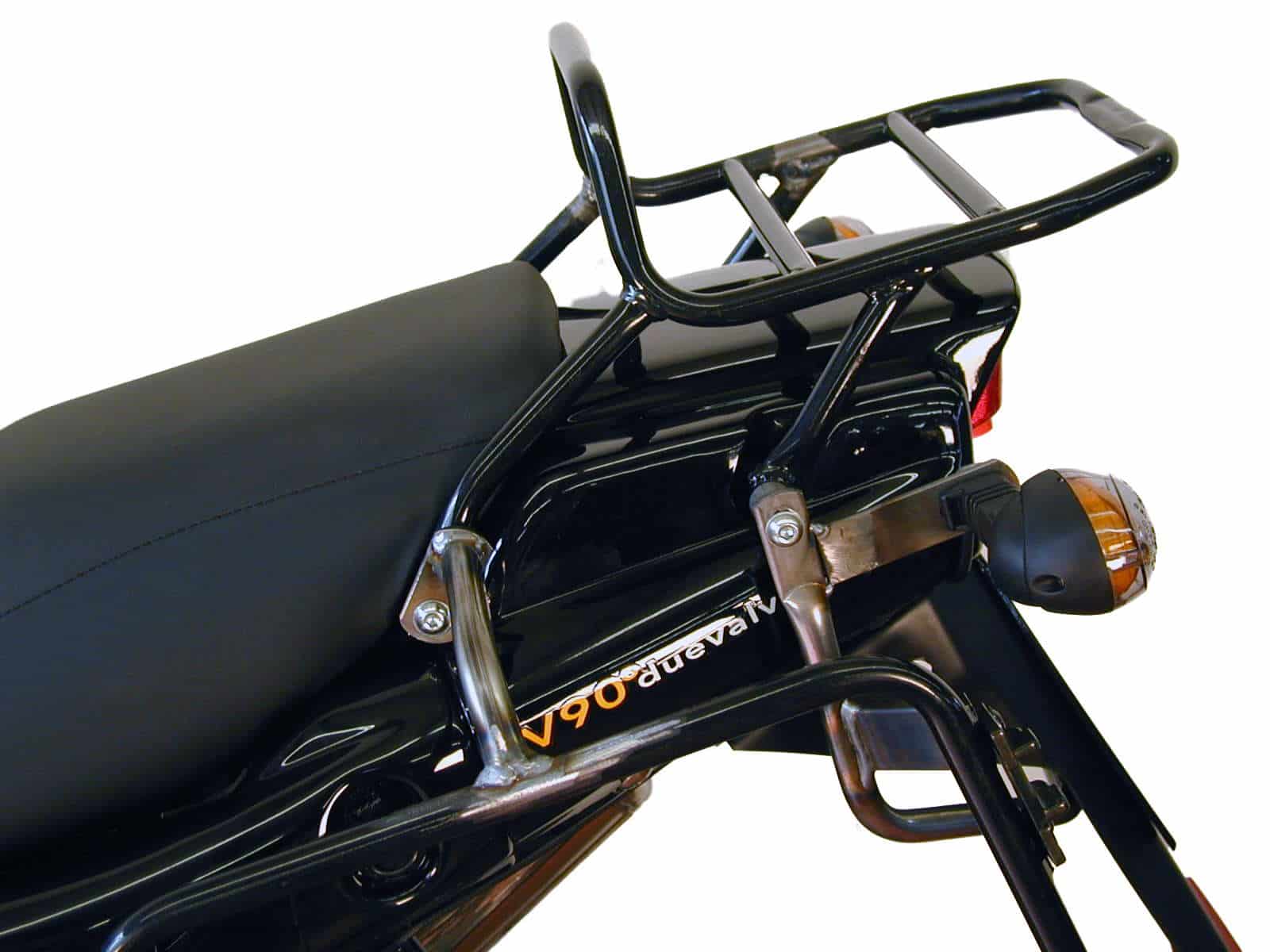 Topcase carrier tube-type black for Moto Guzzi Quota 1000 (1992-1998)/1100 ES (1998-2001)