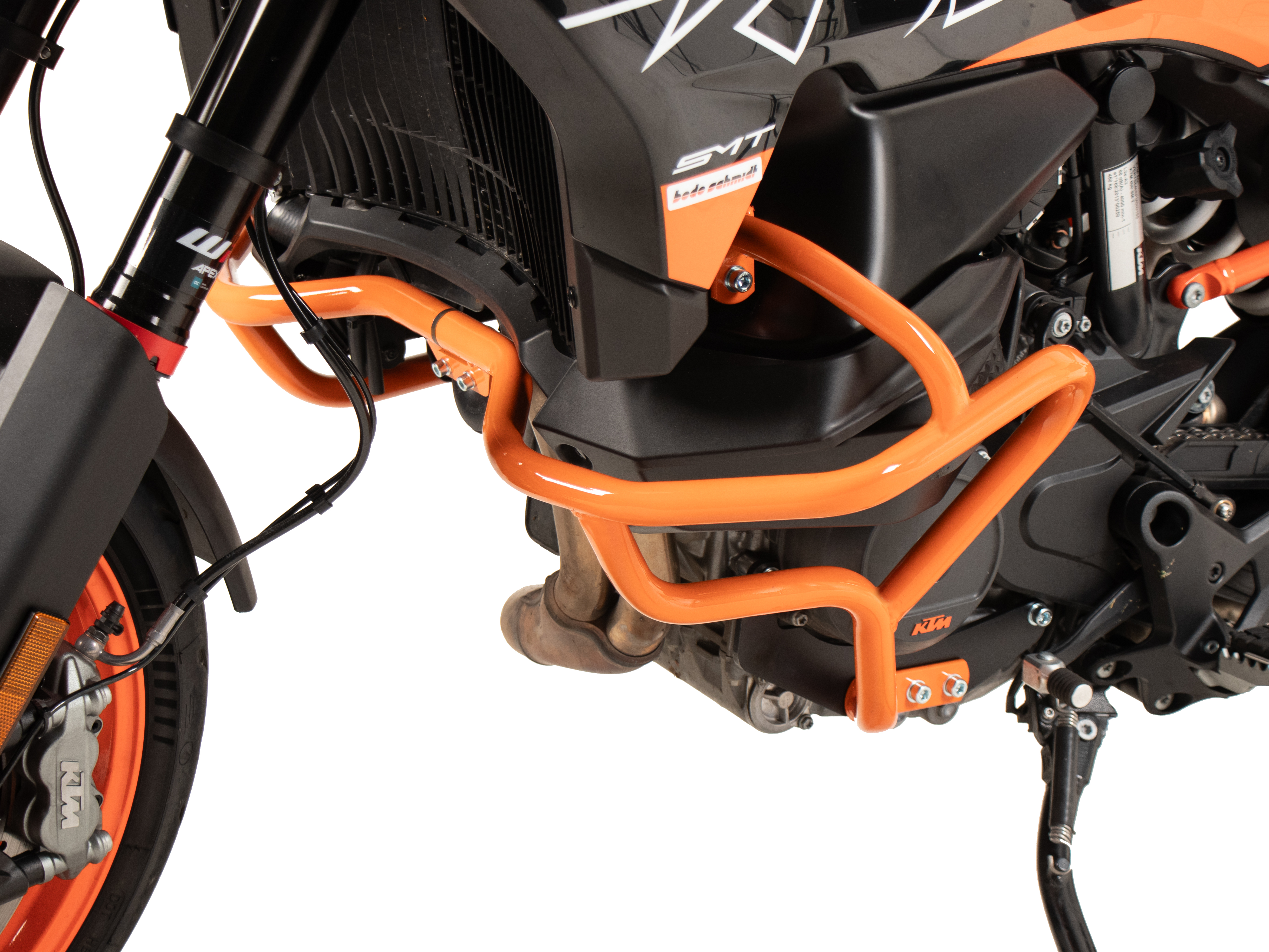 Engine protection bar orange for KTM 890 SMT (2023-)