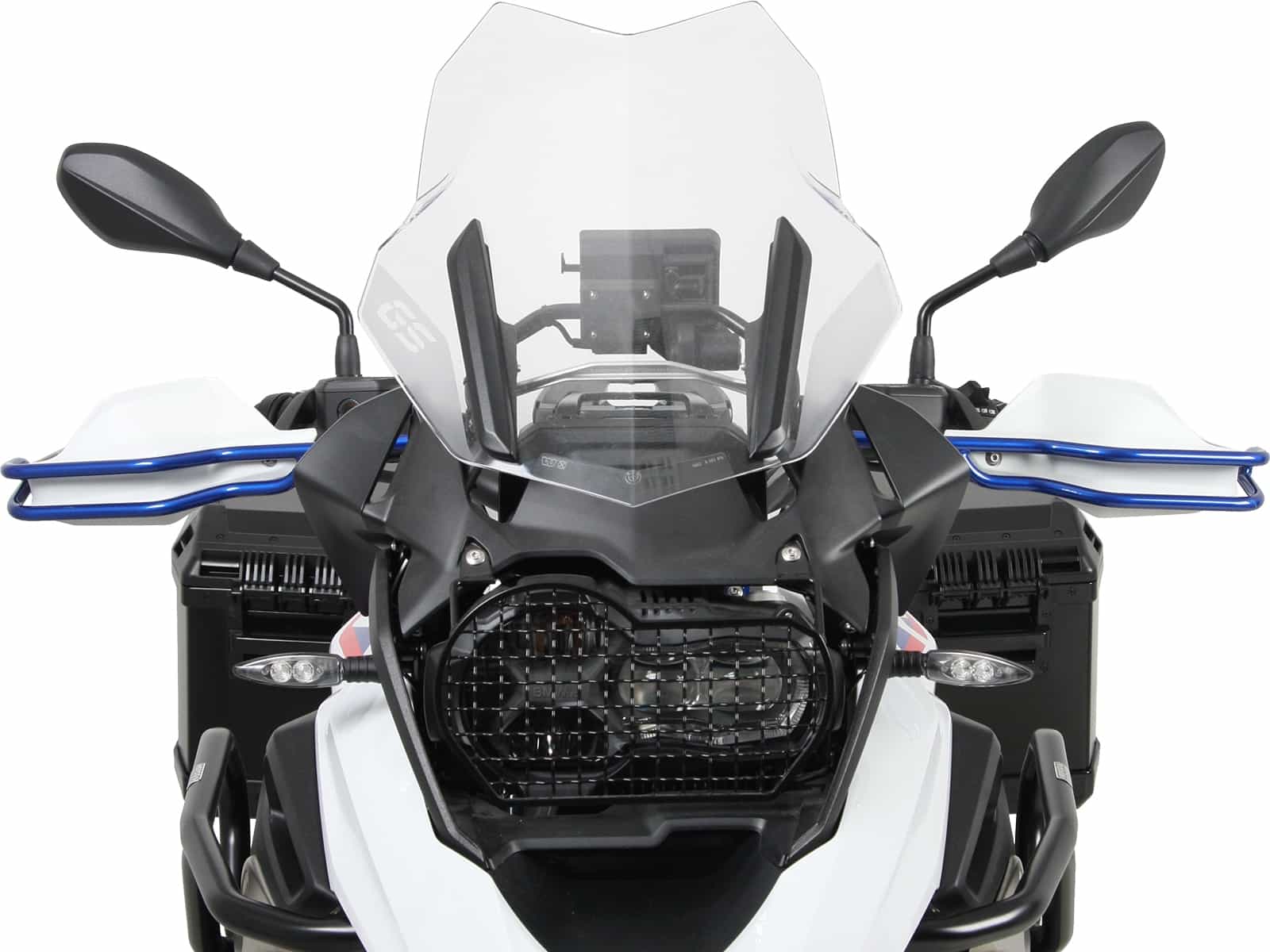 Handle guard set blue (left+right side) for BMW R1250GS Adventure (2019-)