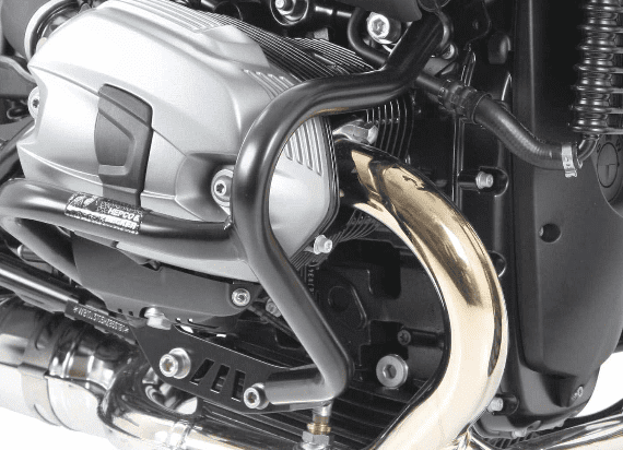 Engine protection bar black for BMW R nineT (2014-2016)