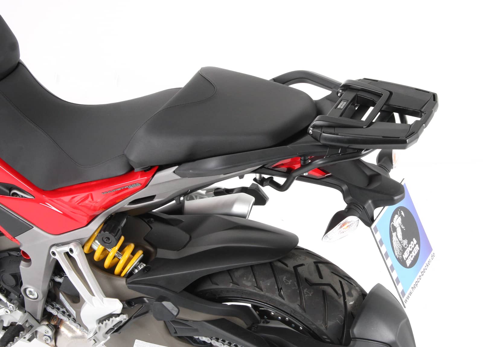 Easyrack topcasecarrier black for Ducati Multistrada 1200/S (2015-2017)