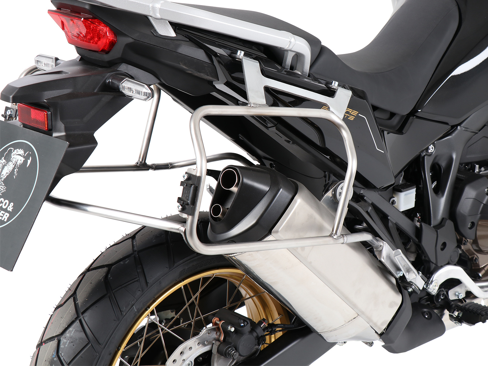 Side carrier Cutout for Xplorer Cutout cases 40/37 for Honda CRF 1100 L Africa Twin (2024-)