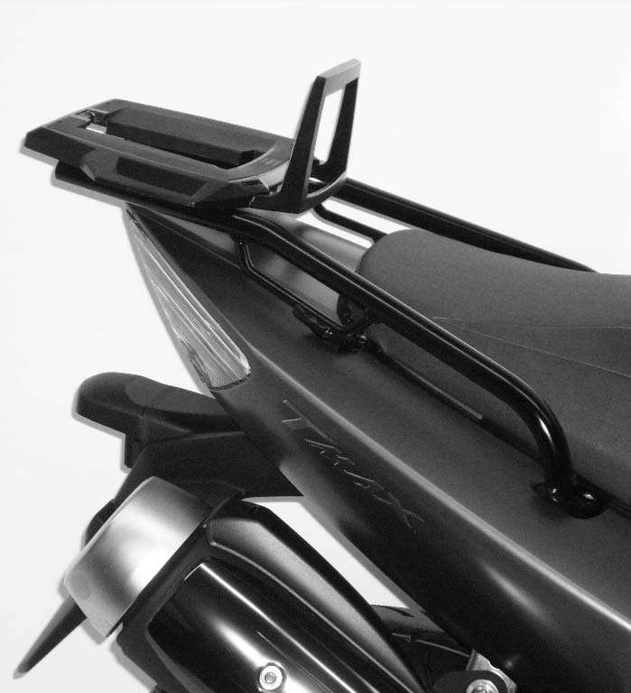 Alurack topcasecarrier black for Yamaha TMAX 500 (2008-2011)