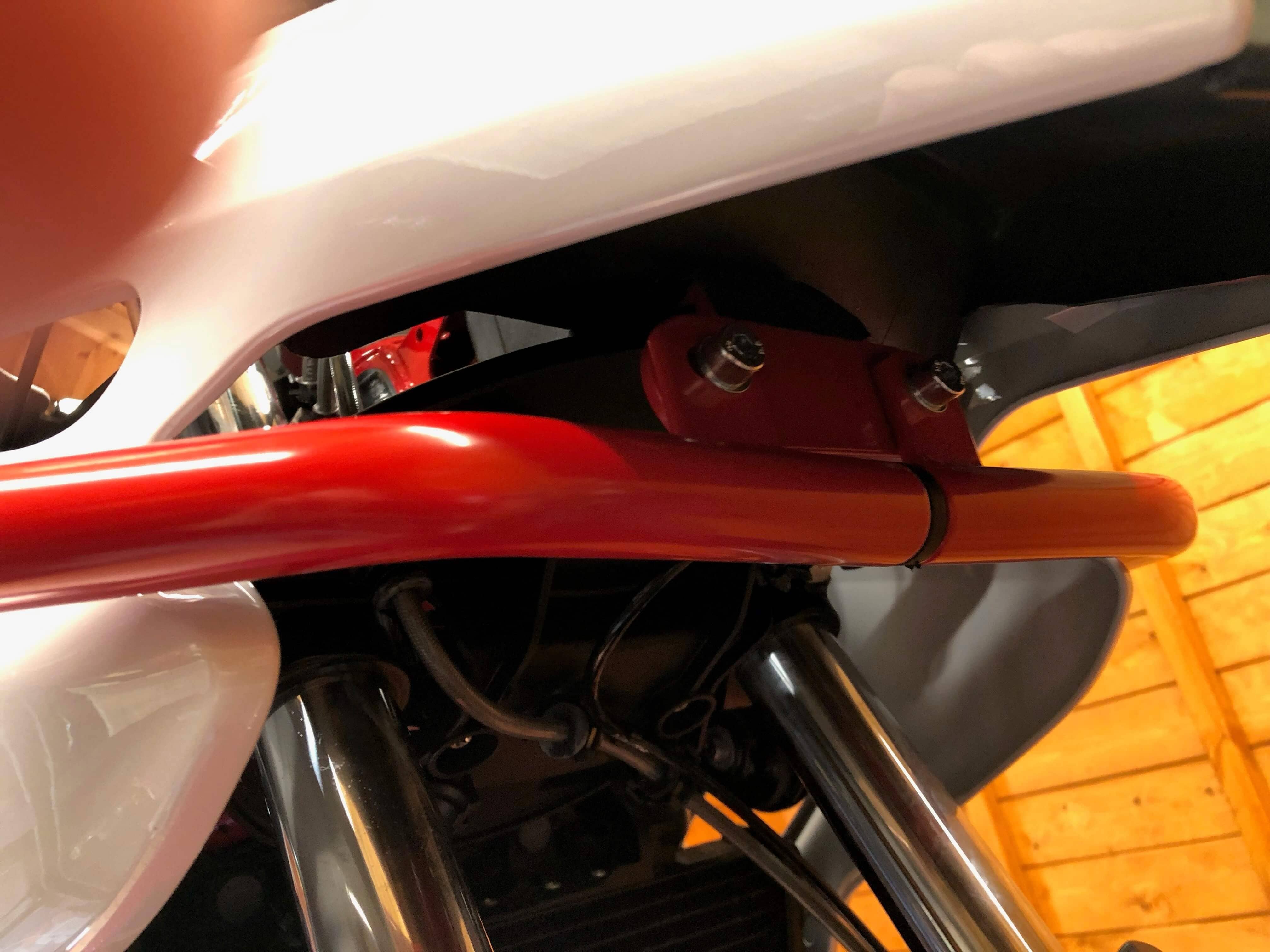 Engine protection bar red for BMW F 650 GS Twin (2008-2011)/F 700 GS (2012-2017)