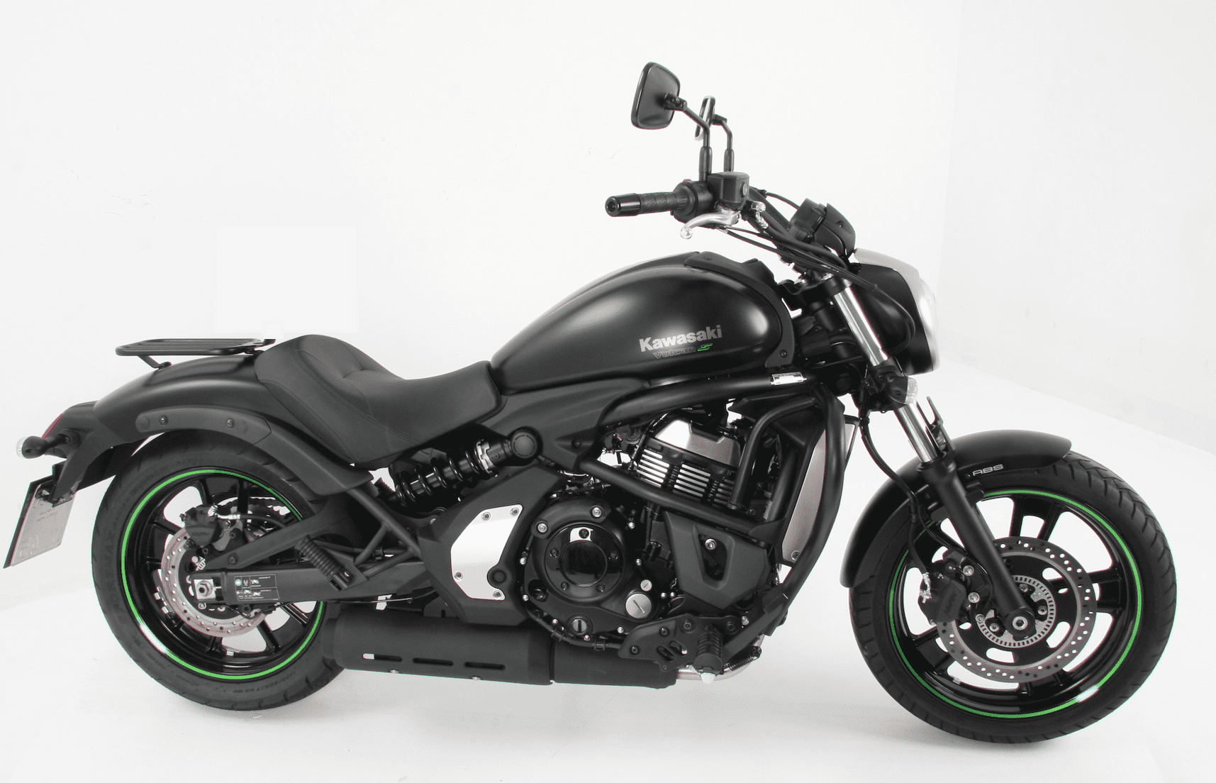 Solorack without backrest - black for Kawasaki Vulcan S (2015-)
