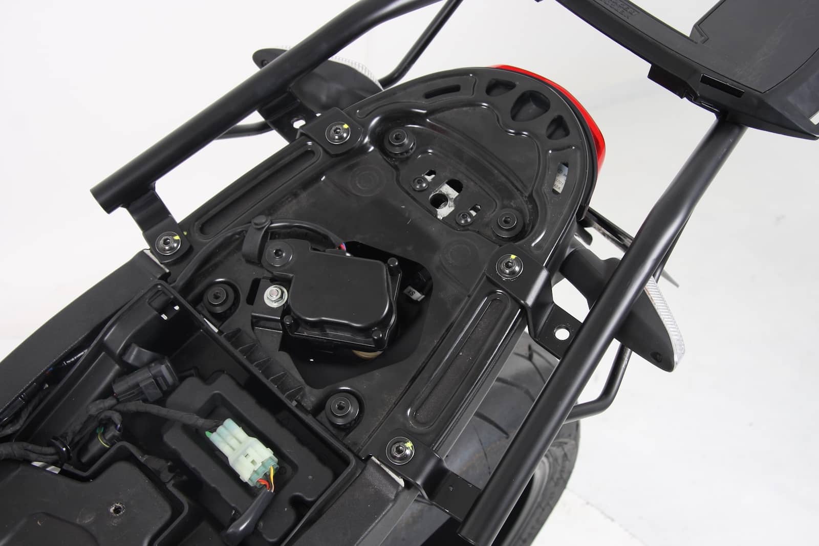 Alurack top case carrier black for Ducati Monster 1100 evo (2011-2013)