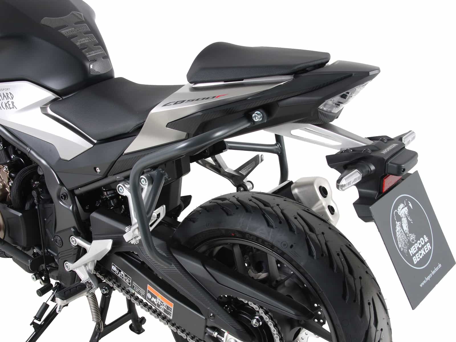 Rear protection bar anthrazit for Honda CB 500 F (2019-2023)