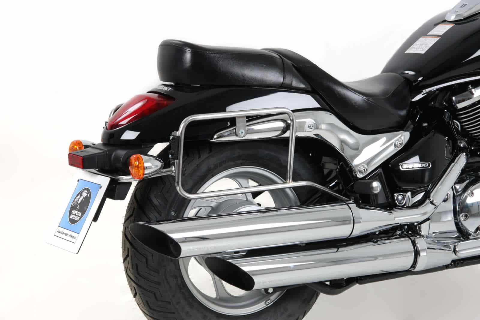 Sidecarrier permanent mounted chrome for Suzuki M 800 Intruder (2009-)