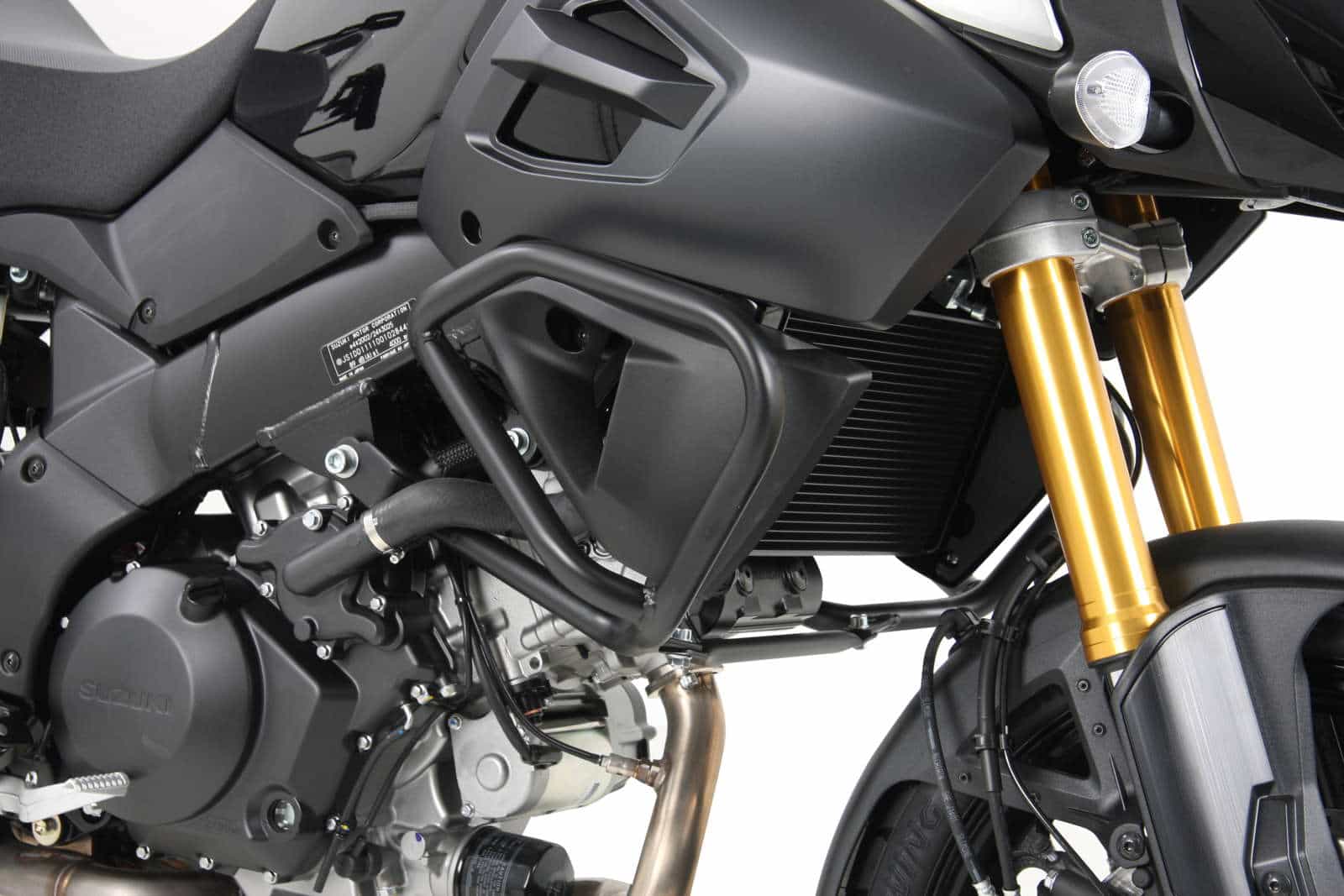 Engine protection bar black for Suzuki V-Strom 1000 ABS / XT (2014-2019)