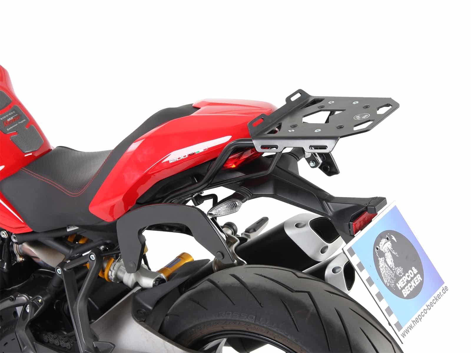 C-Bow sidecarrier black for Ducati Monster 1200 S (2017-)