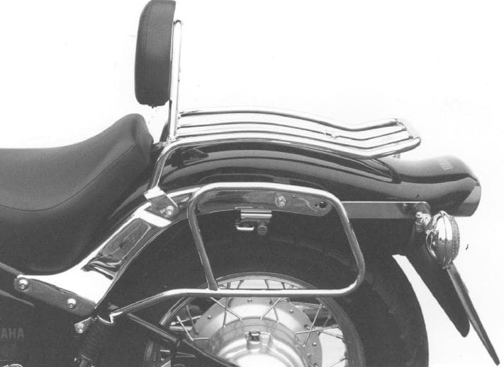 Solorack with backrest for Yamaha XVS 650 Drag Star (1996-2003)