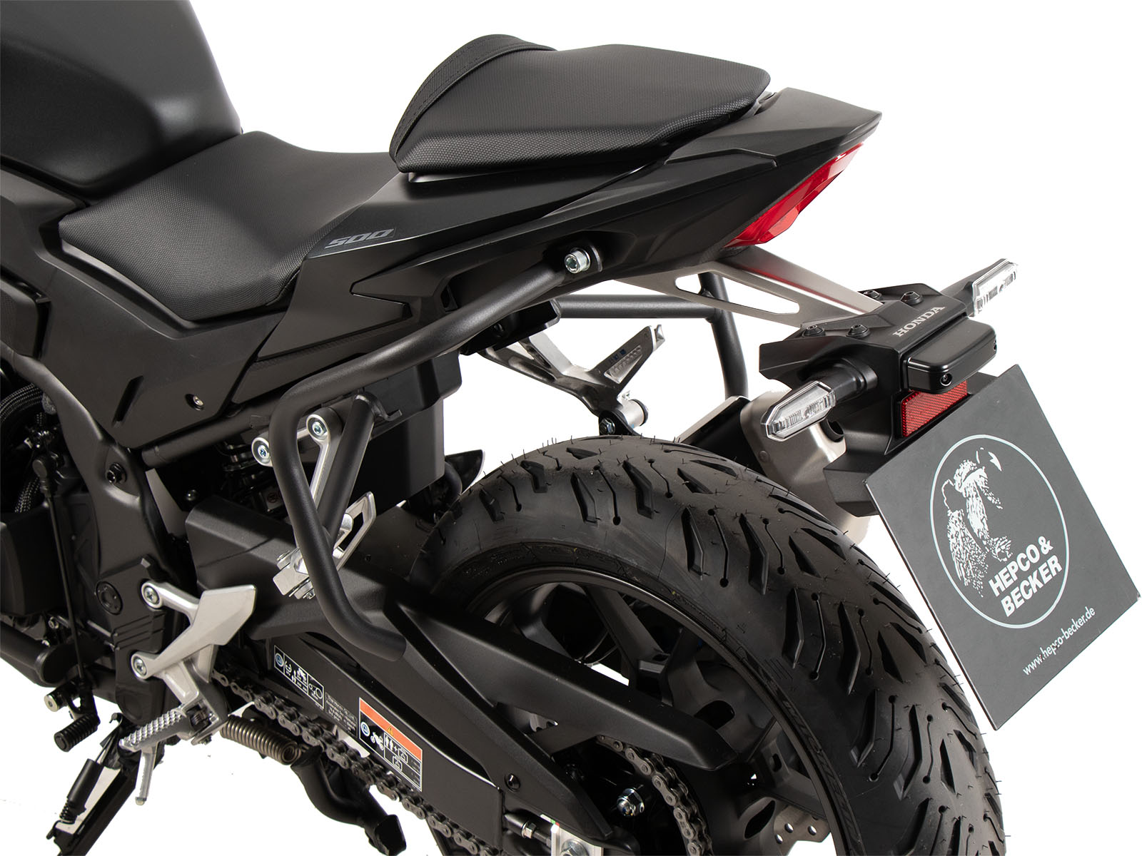Rear protection bar anthrazit for Honda CB 500 Hornet (2024-)