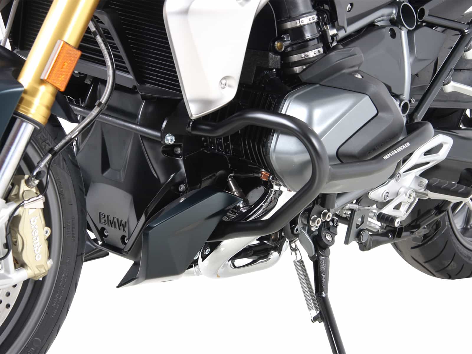 Engine protection bar black for BMW R 1250 RS (2019-)