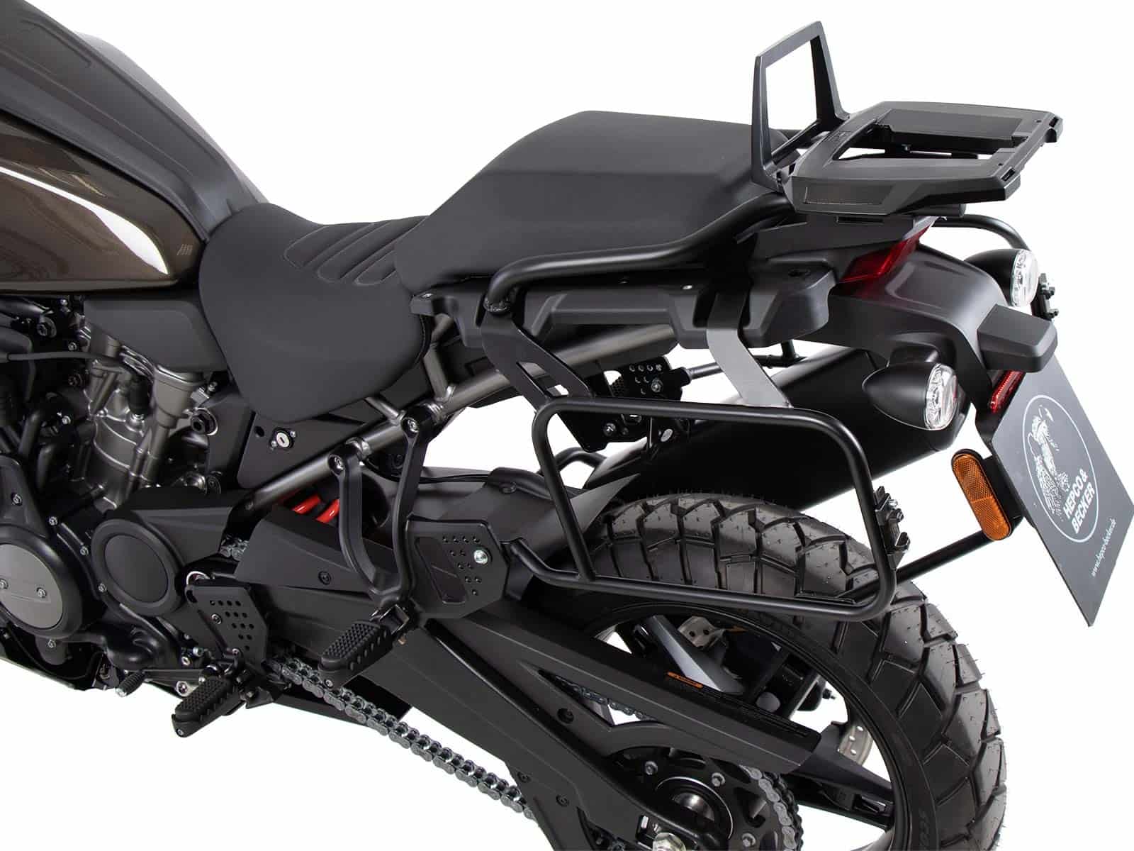 Alurack top case carrier black for Harley-Davidson Pan America (2020-)