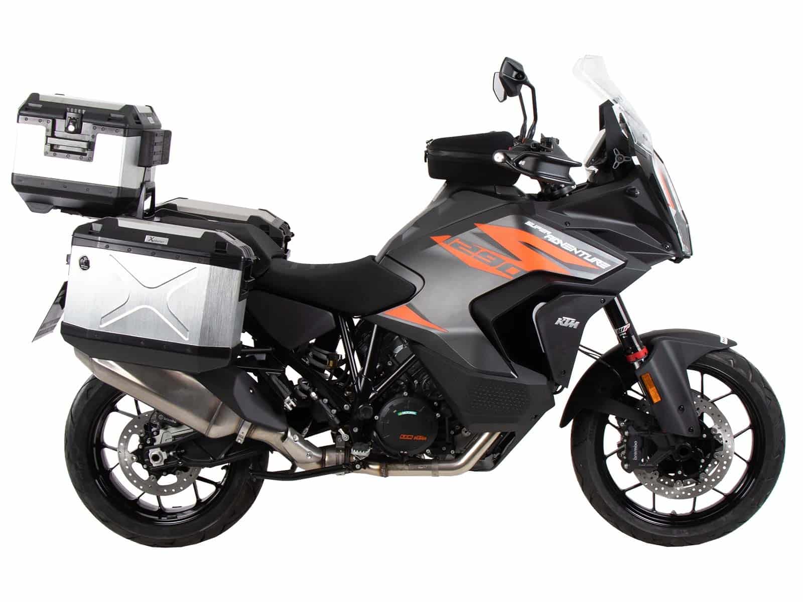 Sidecarrier permanent mounted black for KTM 1290 Super Adventure S/R (2021-)