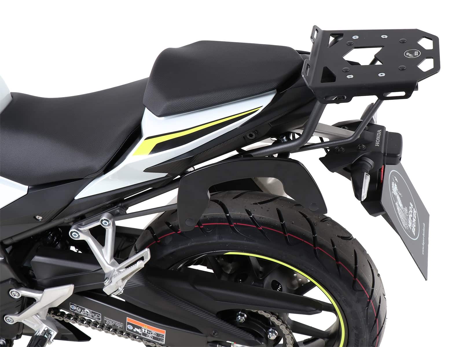 Minirack soft luggage rear rack for Honda CBR 500 R (2019-2023)