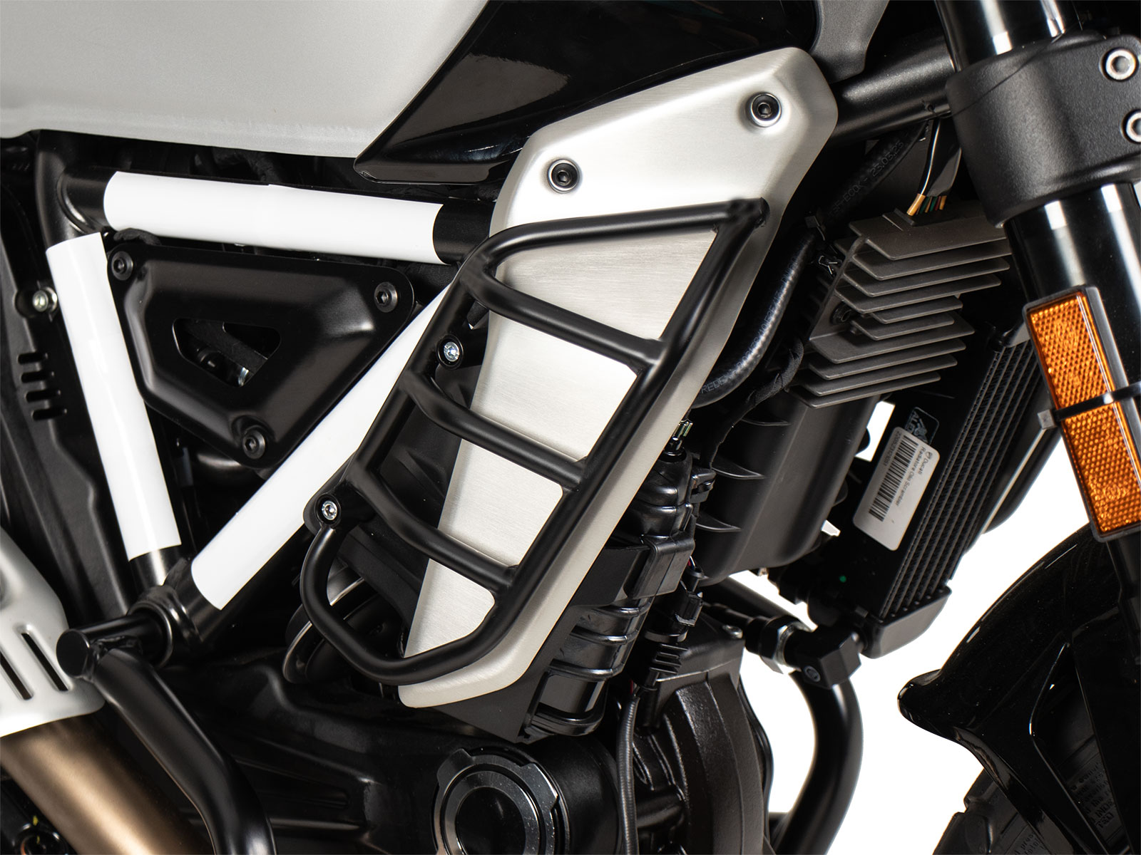 Radiator protection right/left set - black Ducati Scrambler 800 Nightshift/Full Throttle (2023-)