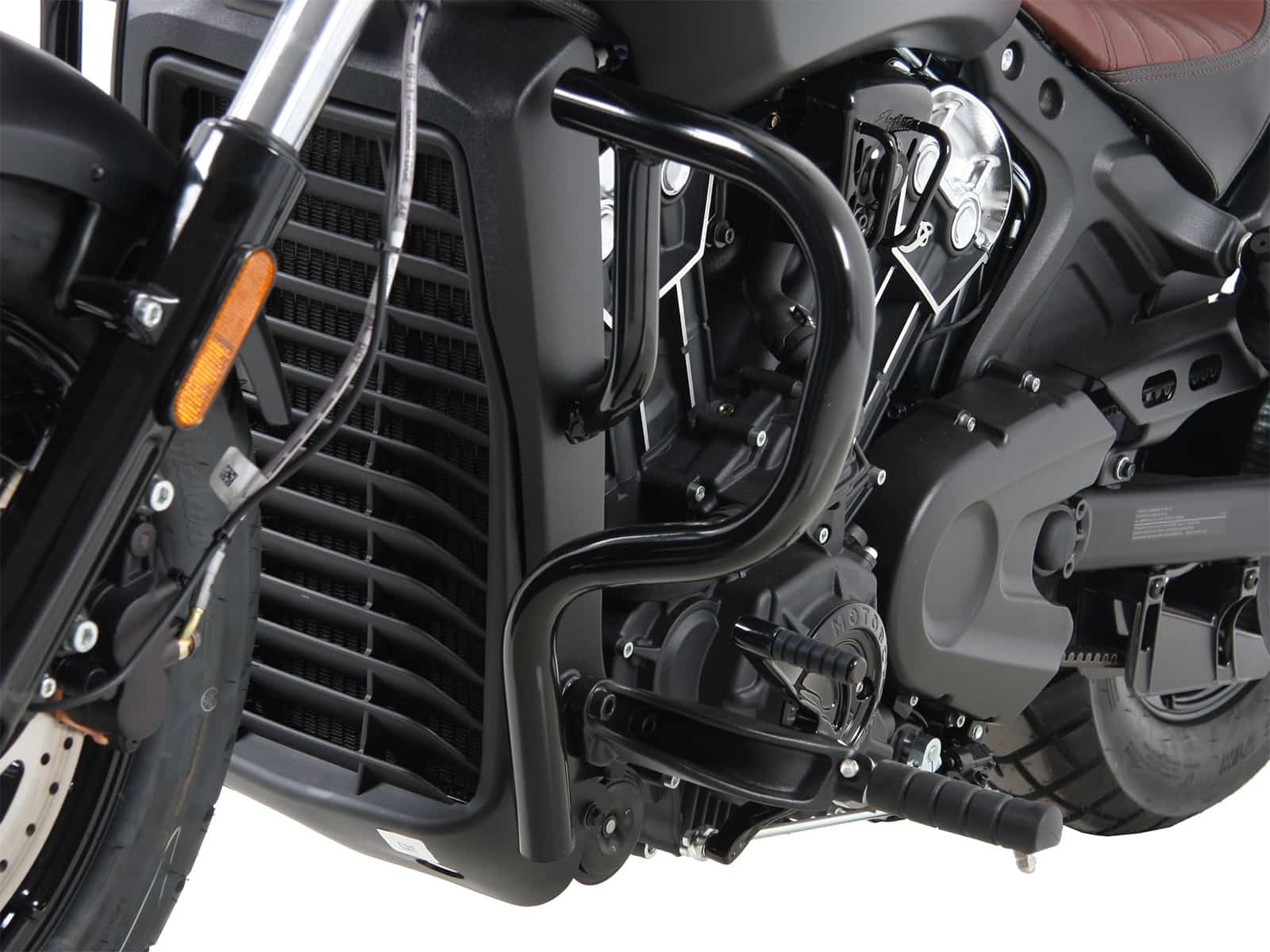 Engine protection bar black for Indian Scout Bobber / Sixty / Twenty / Rogue (2017-)