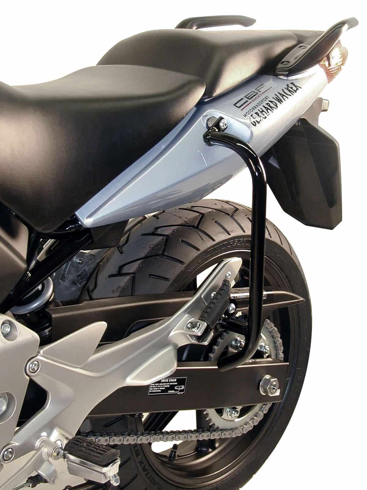 Rear protection bar - black for Honda CBF 500 (2004-2007)