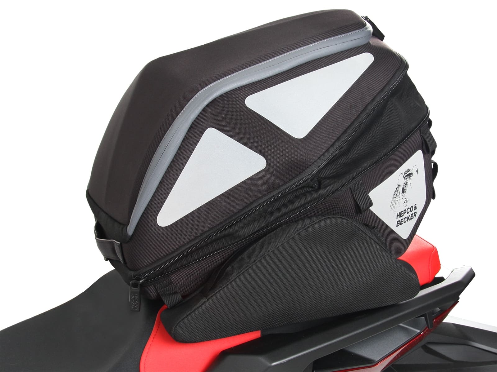 Royster rear bag incl. Basic fastening adapter - black