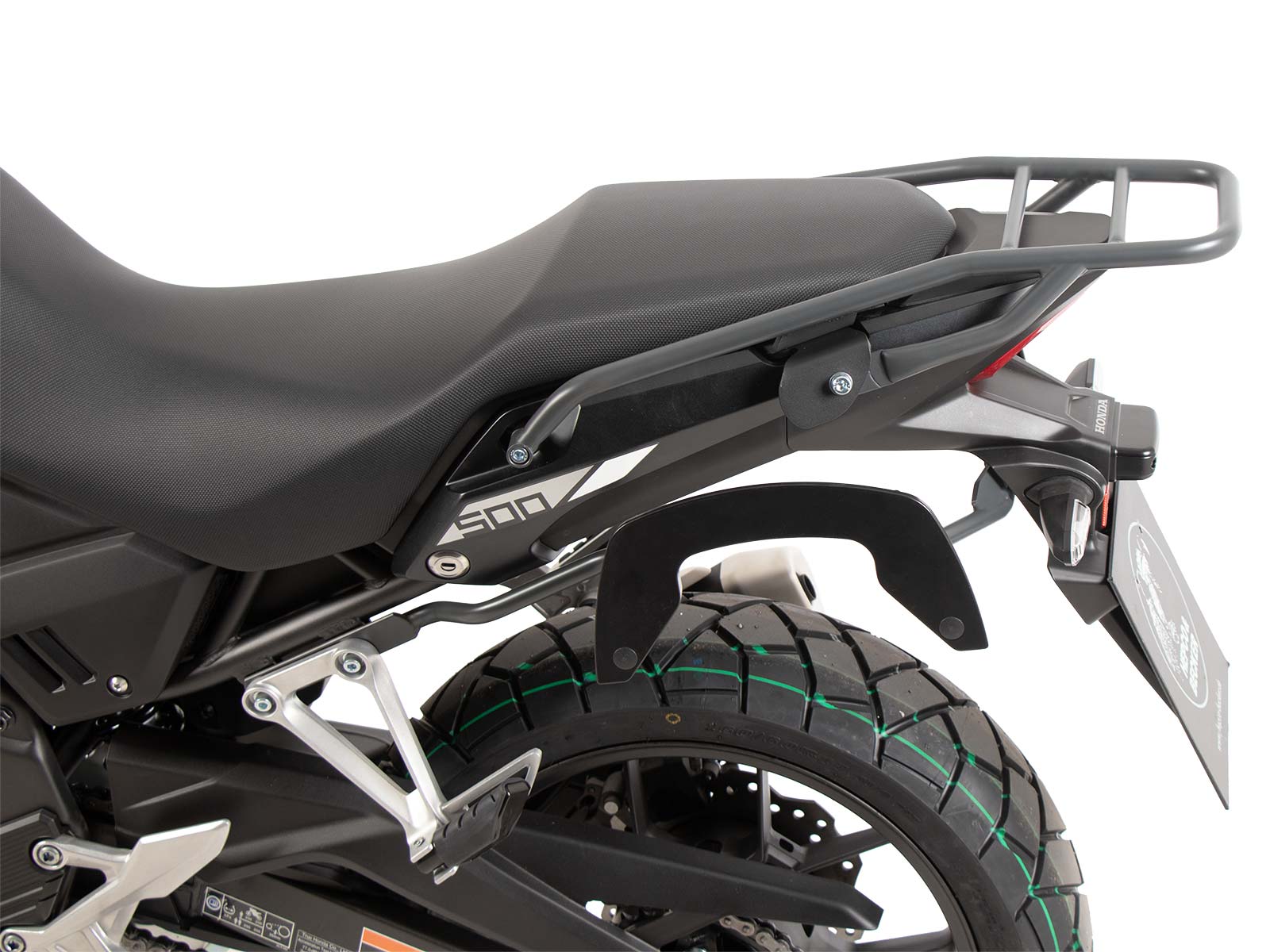 Rear rack anthracite for Honda CB 500 X (2017-2018)