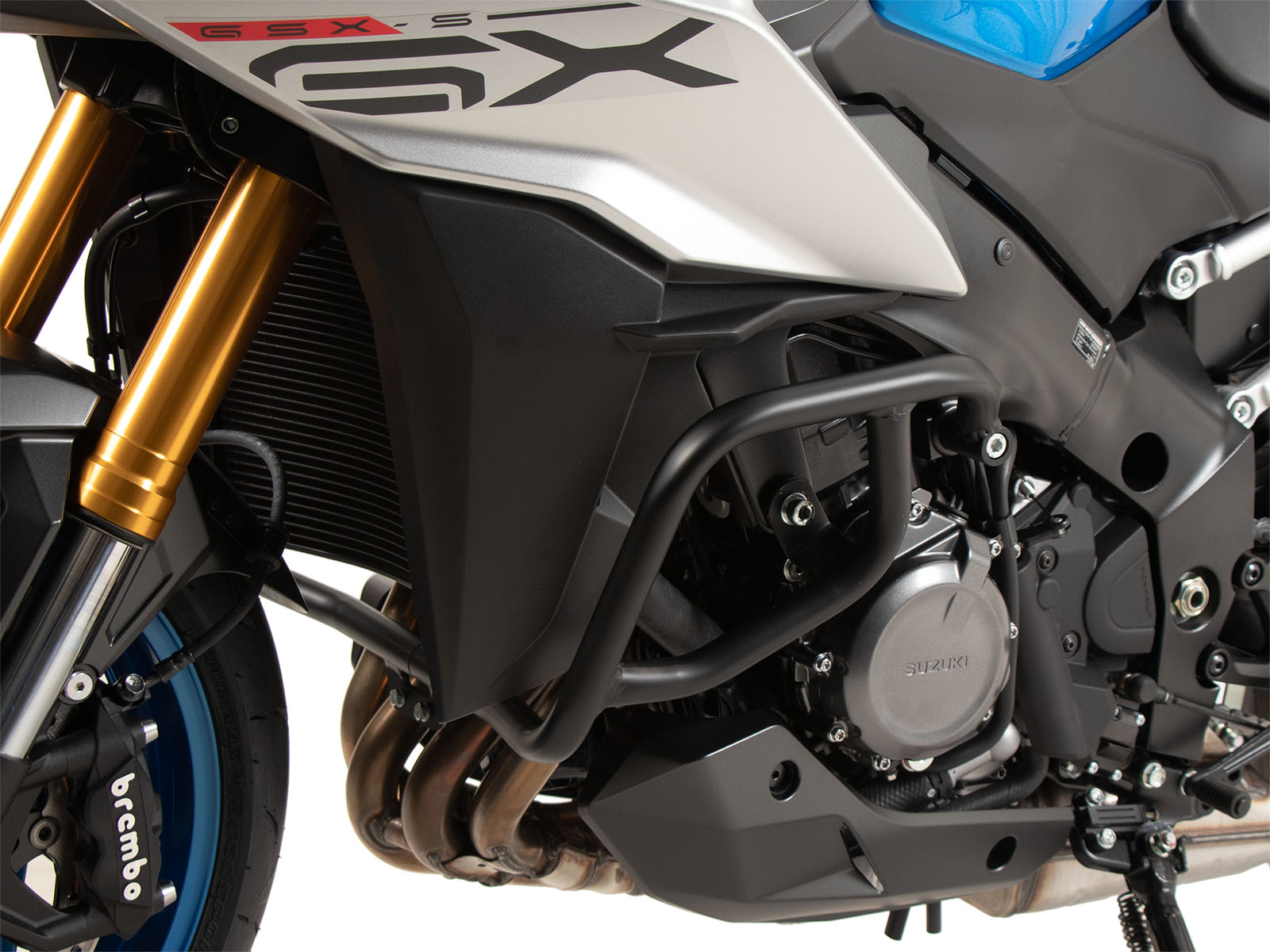 Engine protection bar black for Suzuki GSX-S 1000 GX (2024-)