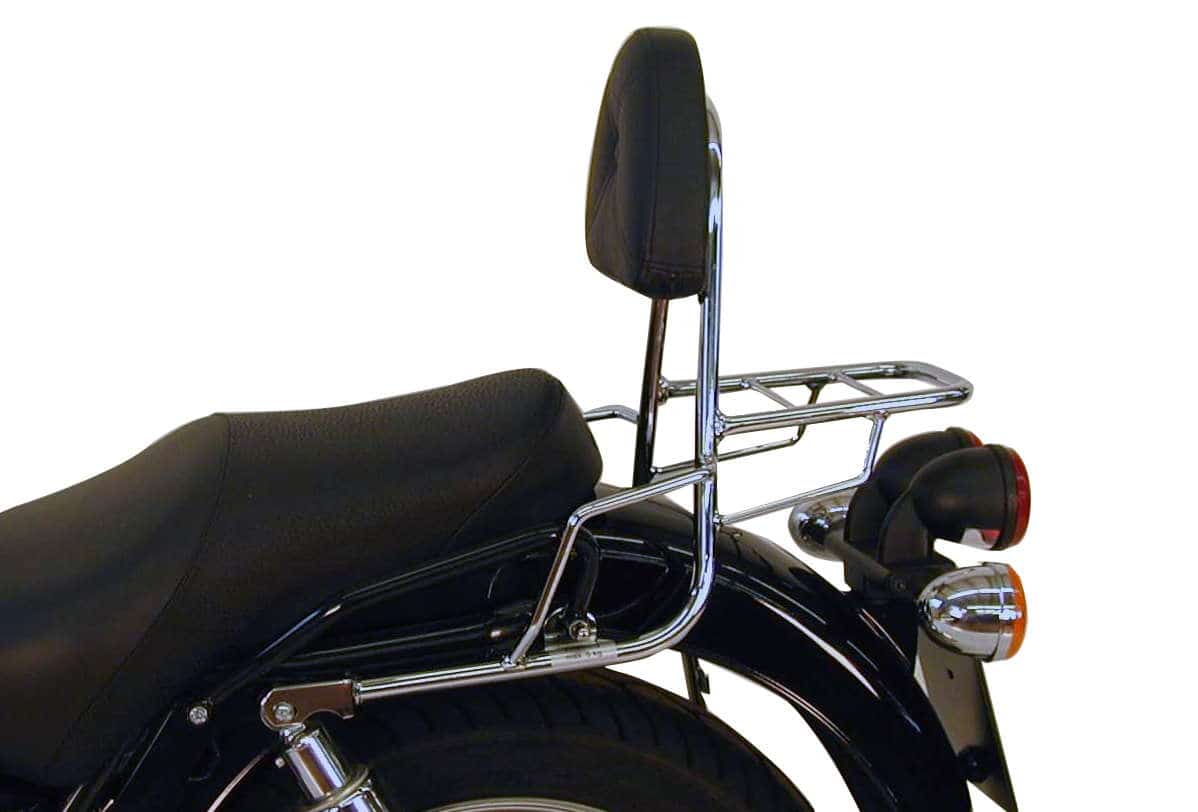 Sissybar with rearrack chrome for Moto Guzzi California Metal (2001-2003)