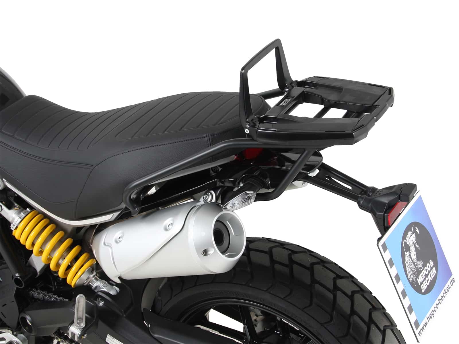 Easyrack topcasecarrier black for Ducati Scrambler1100/Special/Sport (2018-2020)