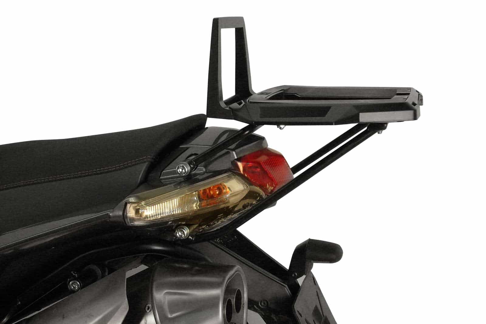Alurack topcasecarrier black for Moto Morini Granpasso 1200 (2008-2011)