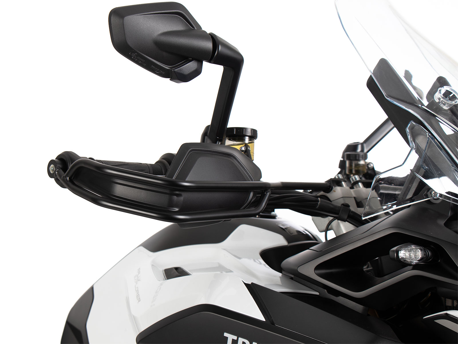 Handle guard set black (left+right side) for Triumph Tiger 1200 Rally Pro / GT / Rally Explorer / GT Explorer / GT Pro (2022-)