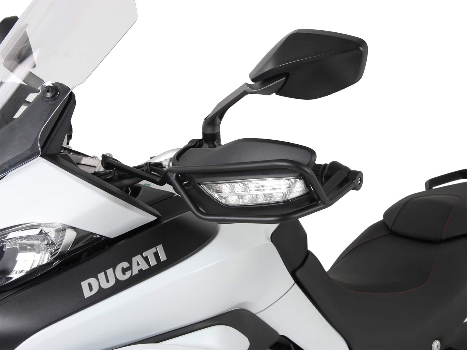 Handle guard set black (left+right side) for Ducati Multistrada 950 / S (2017-)