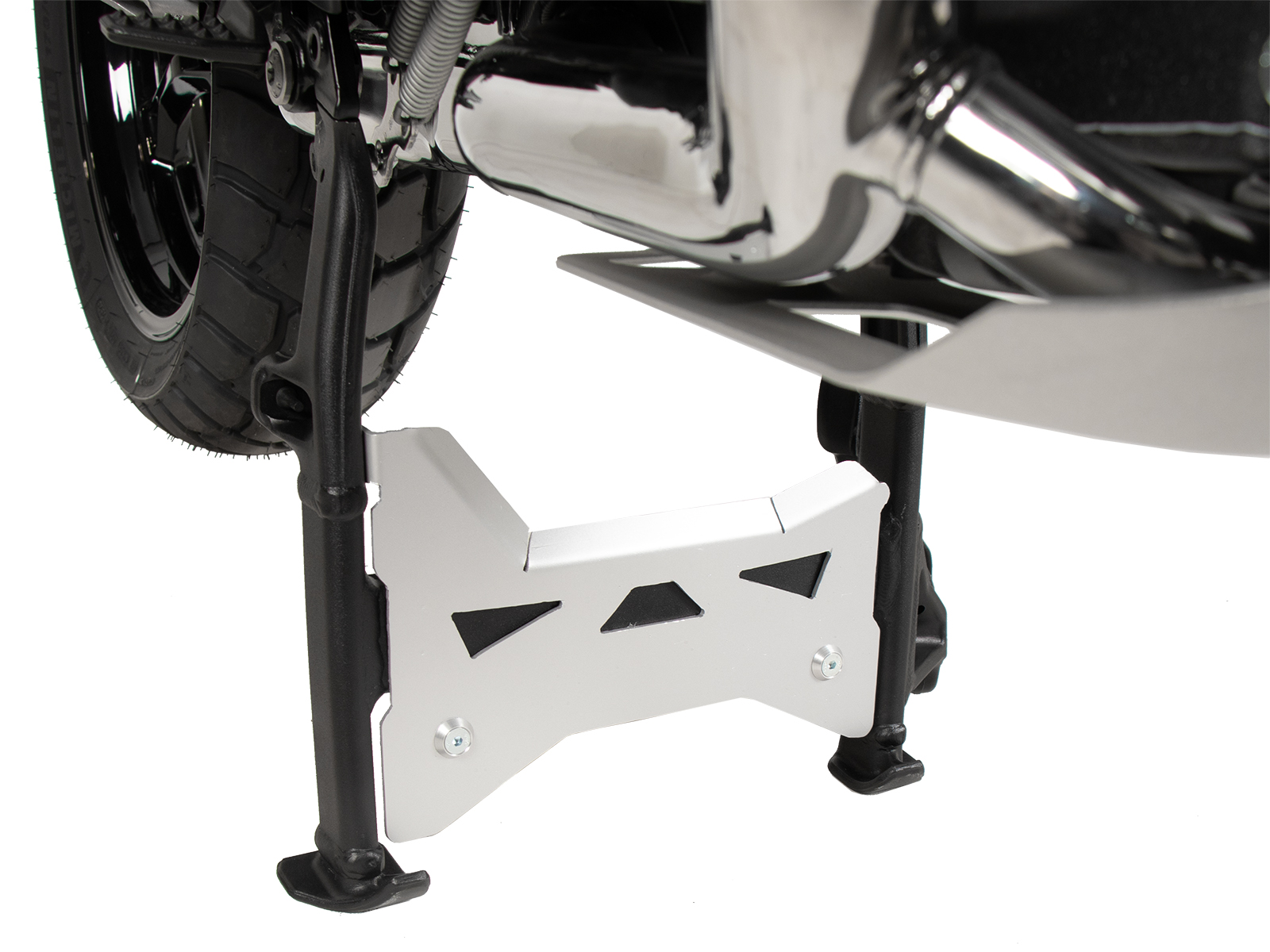 Protection plate for original center stand for BMW R 1300 GS (2023-)