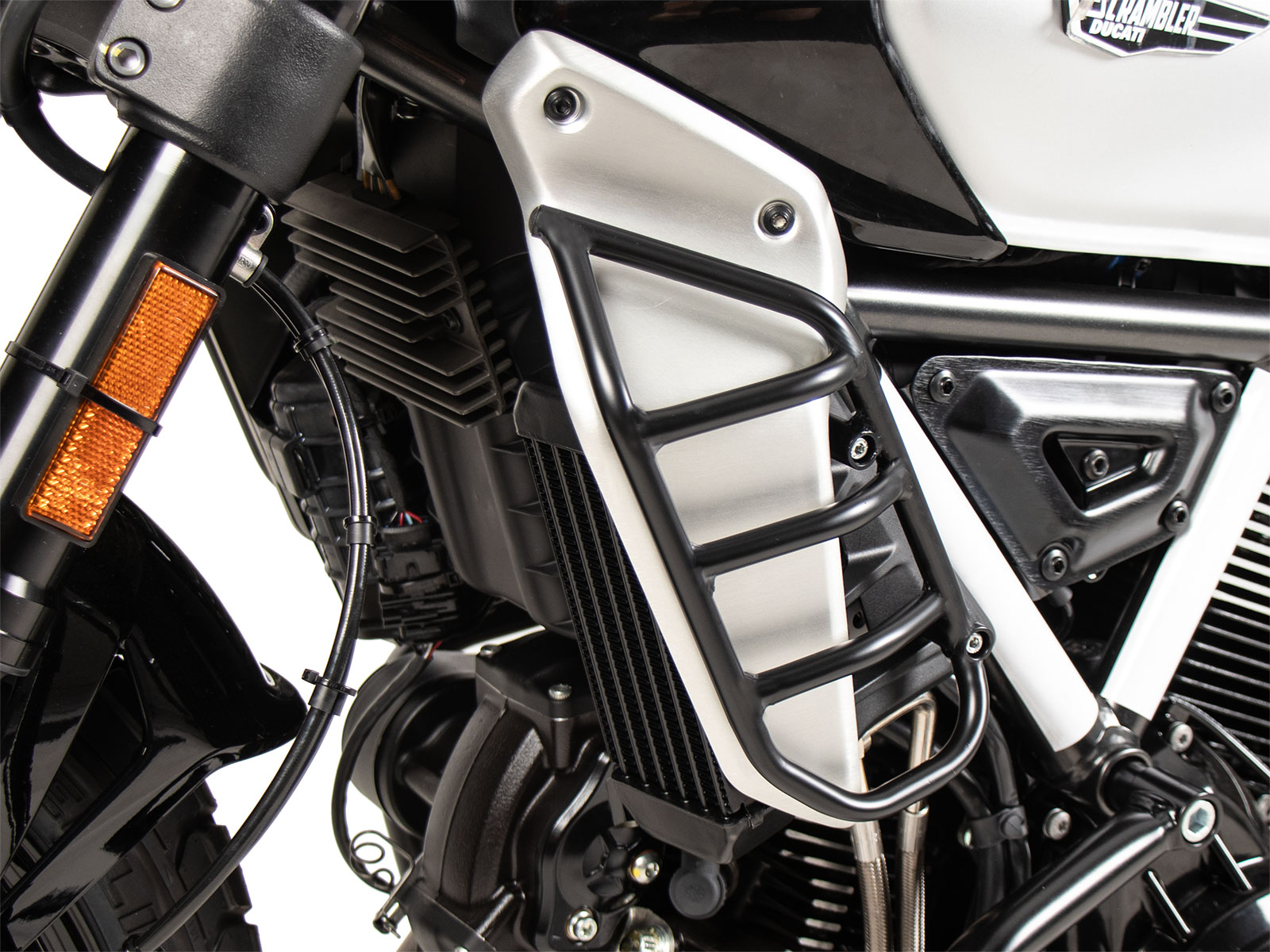 Radiator protection right/left set - black Ducati Scrambler 800 Icon (2023-)