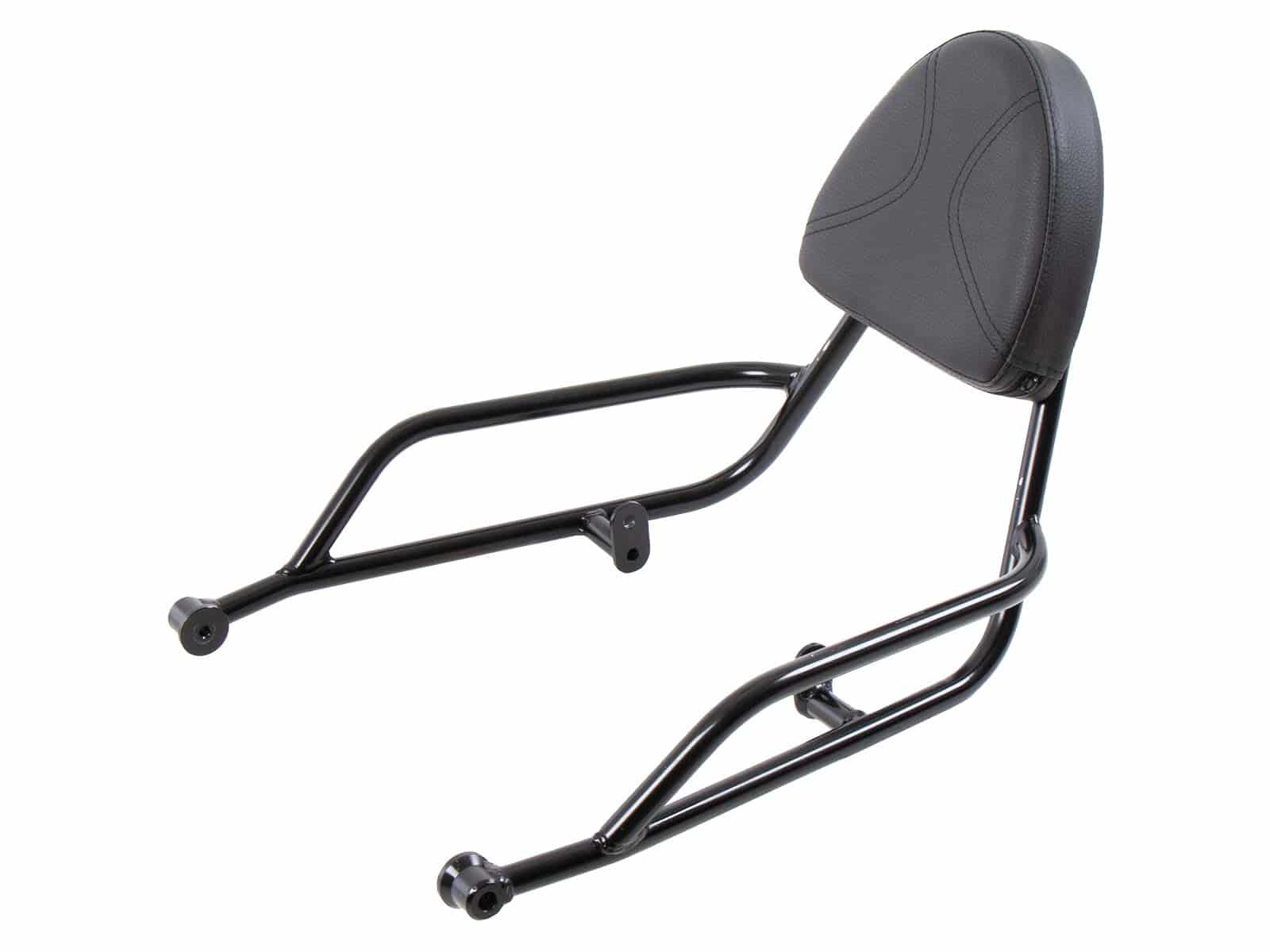 Sissybar without rearrack black for Moto Guzzi V7 Stone Special edition (850ccm) (2022-)