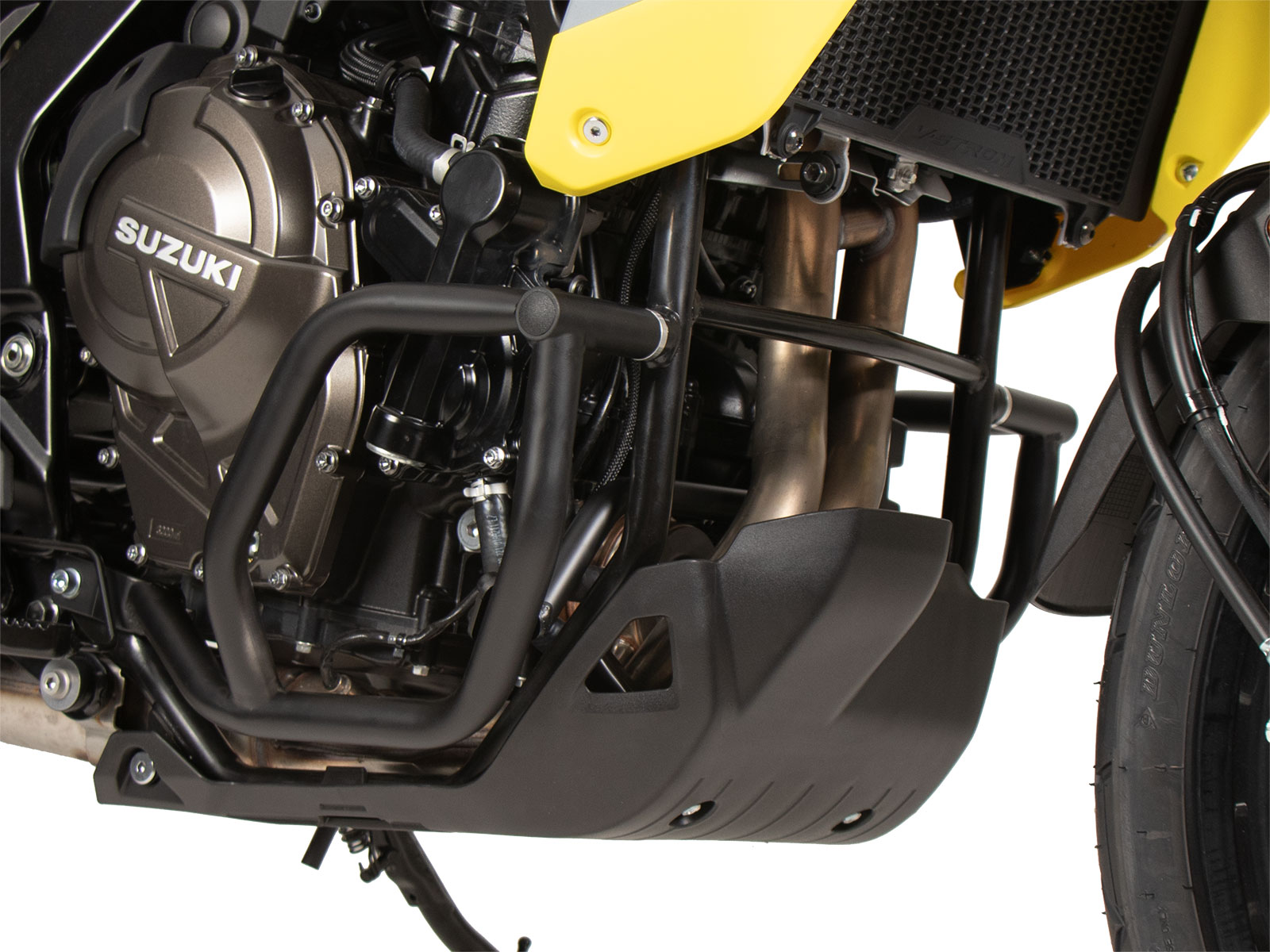 Engine protection bar black for Suzuki V-Strom 800 DE (2023-)