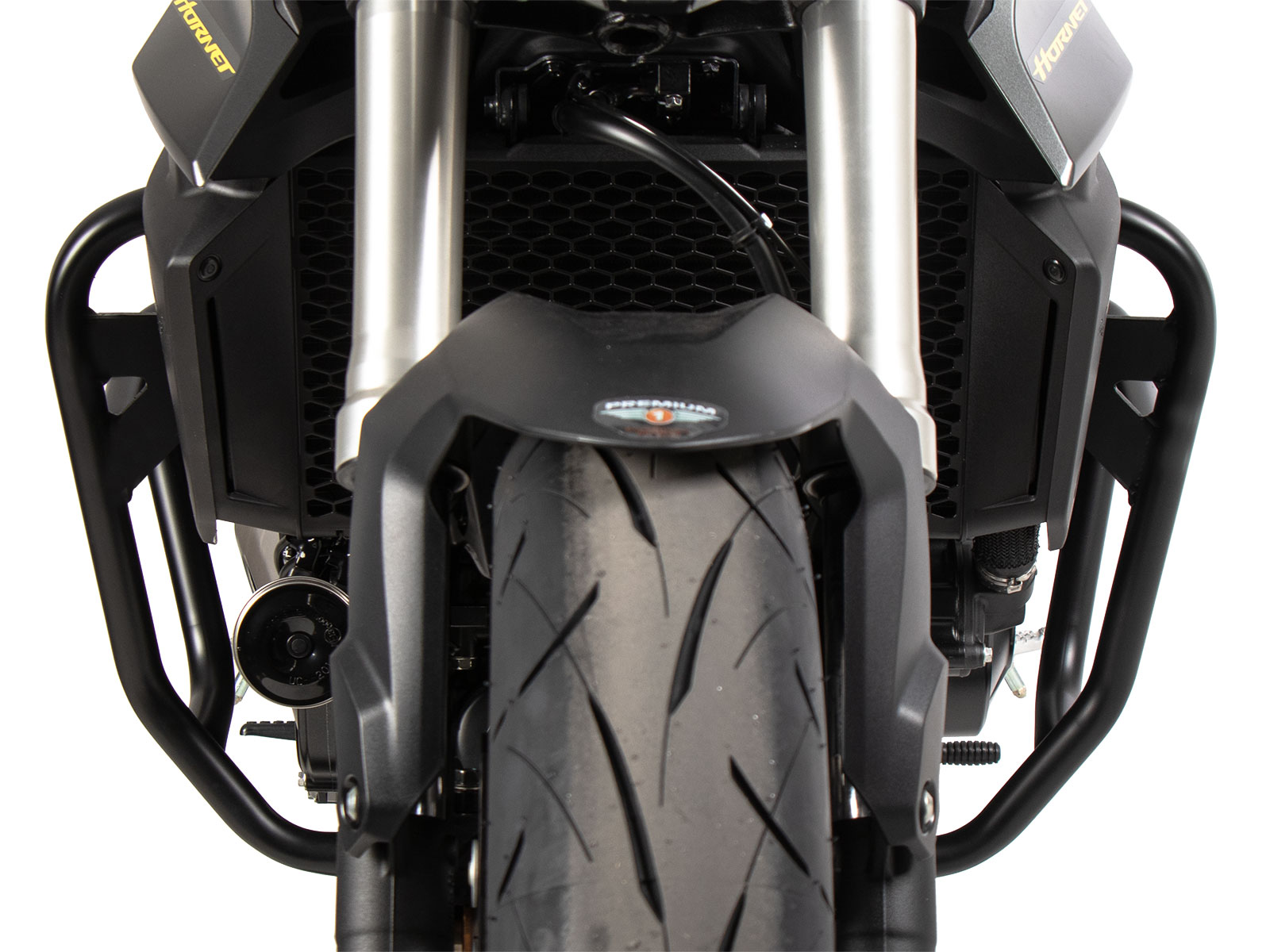 Engine protection bar "Solid" black for Honda CB 750 Hornet (2023-)