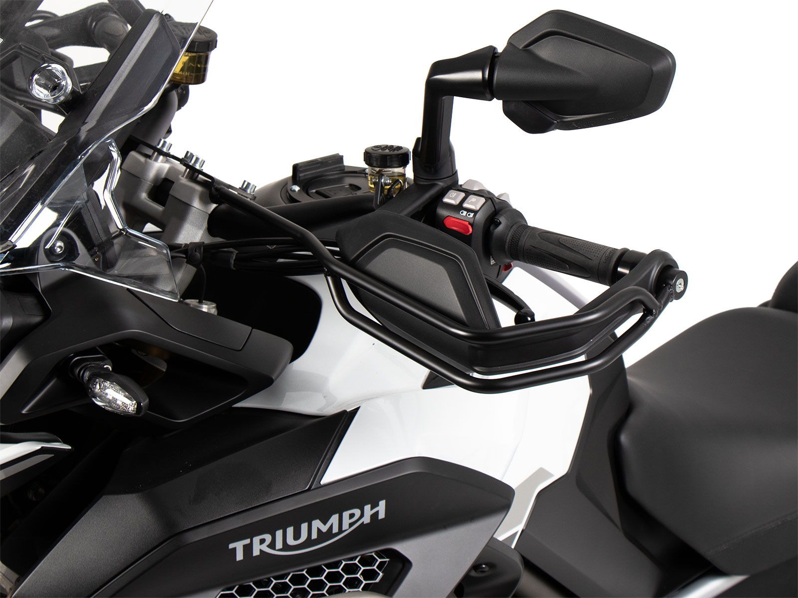 Handle guard set black (left+right side) for Triumph Tiger 1200 Rally Explorer / GT Explorer / GT Pro / Rally Pro / GT (2022-)