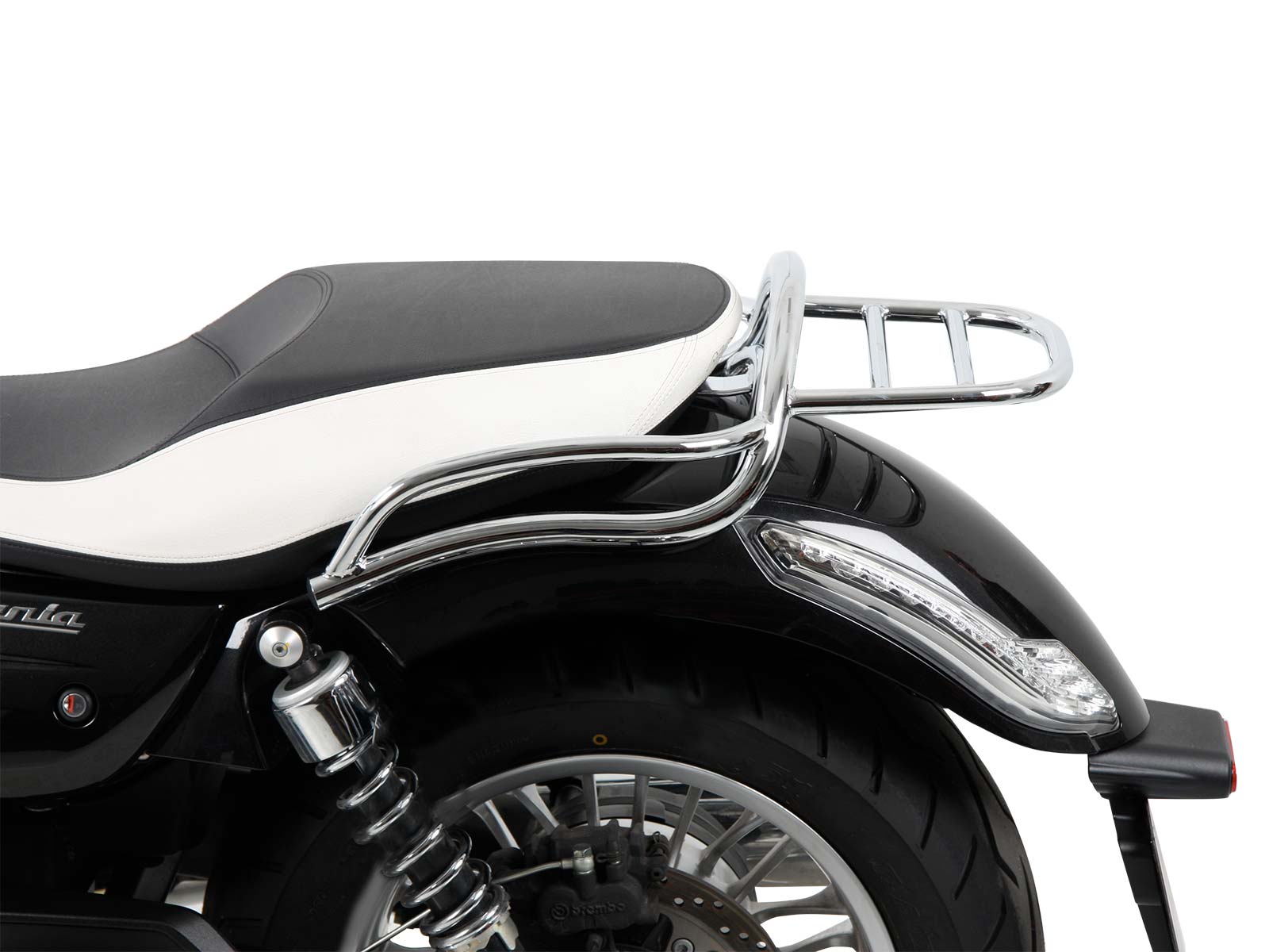 Tube rear rack – chrome for Moto Guzzi California 1400 Custom/Touring/Audace/Eldorado (2013-)