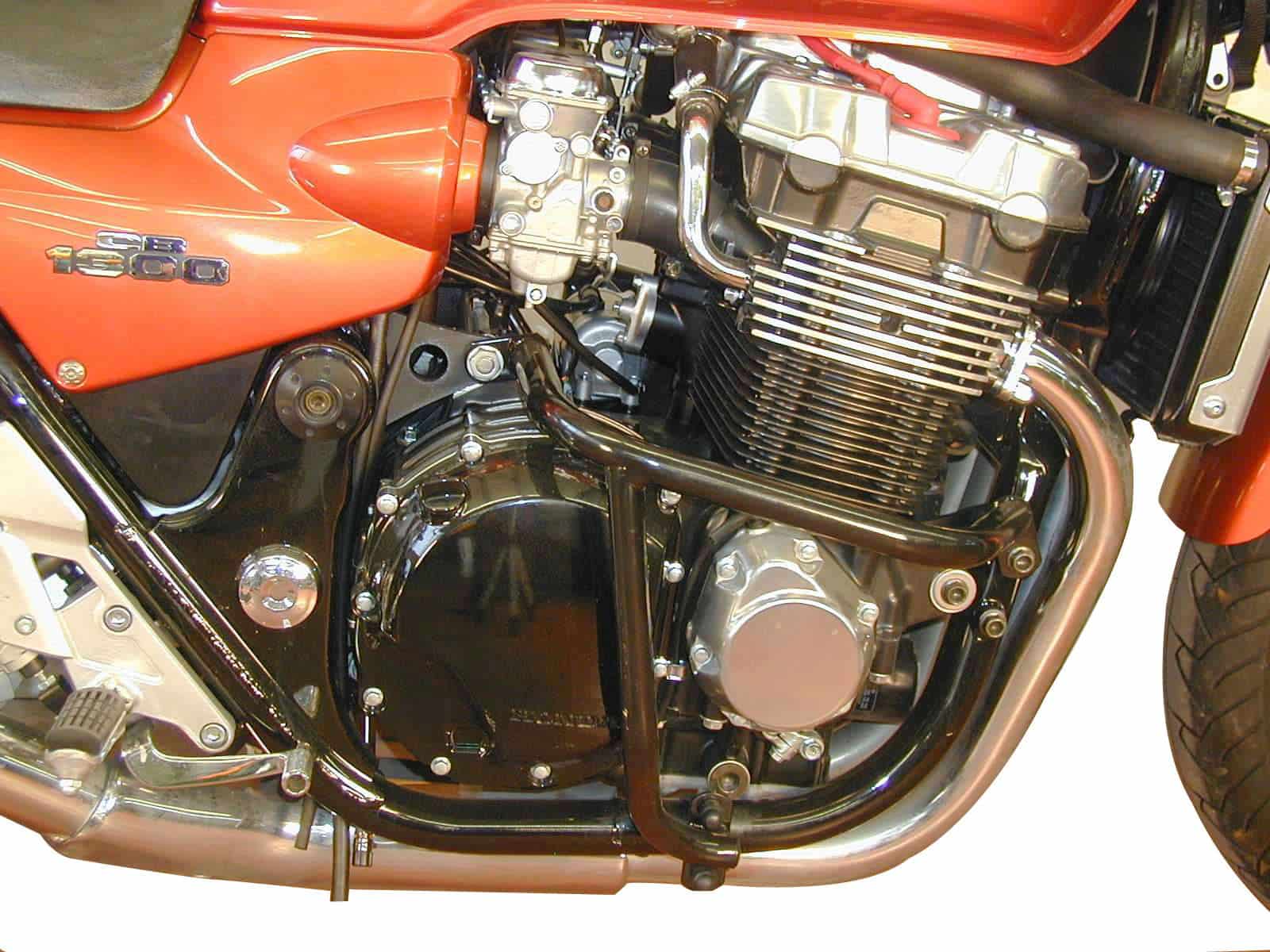 Engine protection bar black for Honda CB 1300 (-2002)