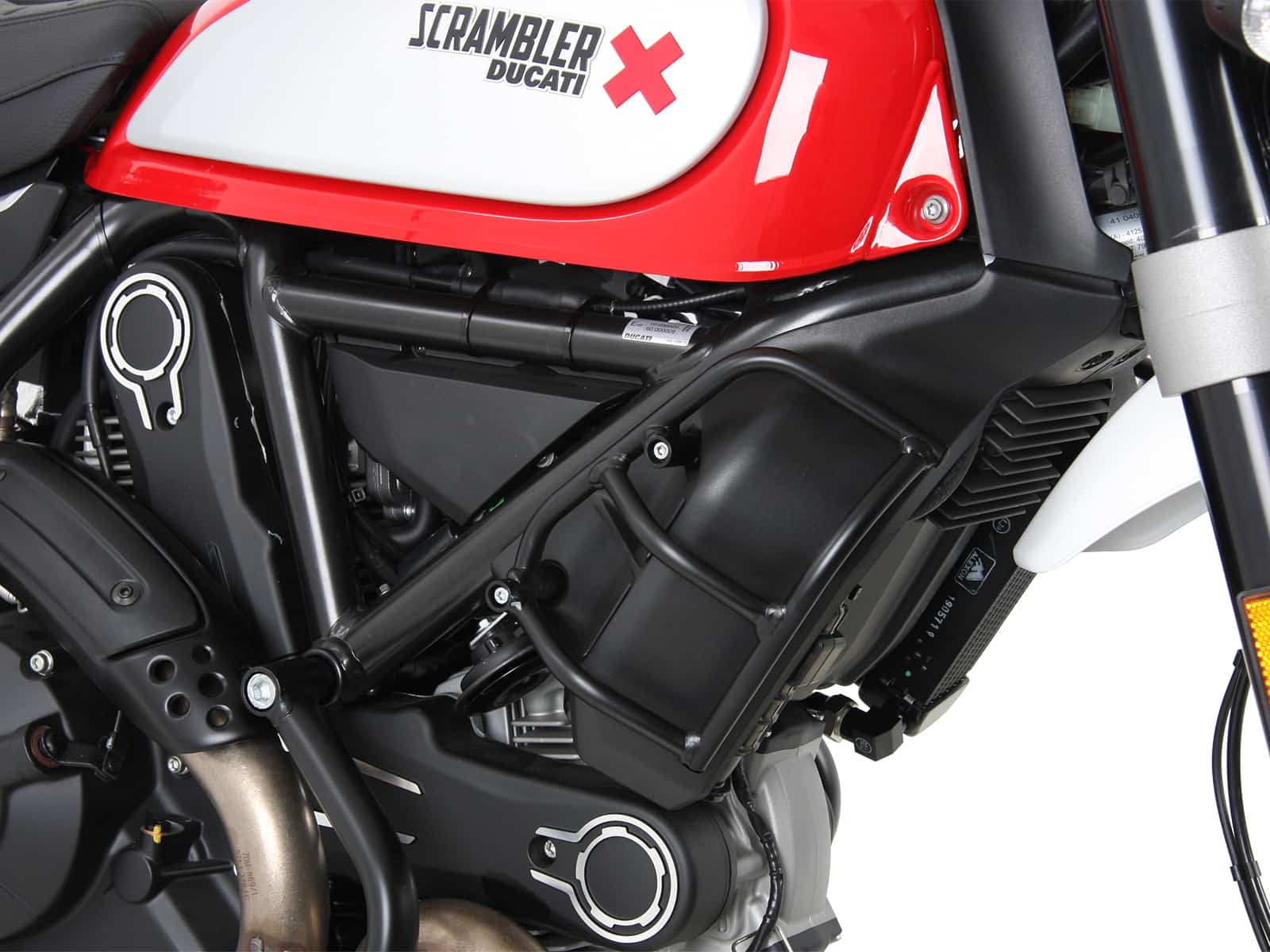 Radiator protection right/left set - black Ducati Scrambler 800 (2015-2018)