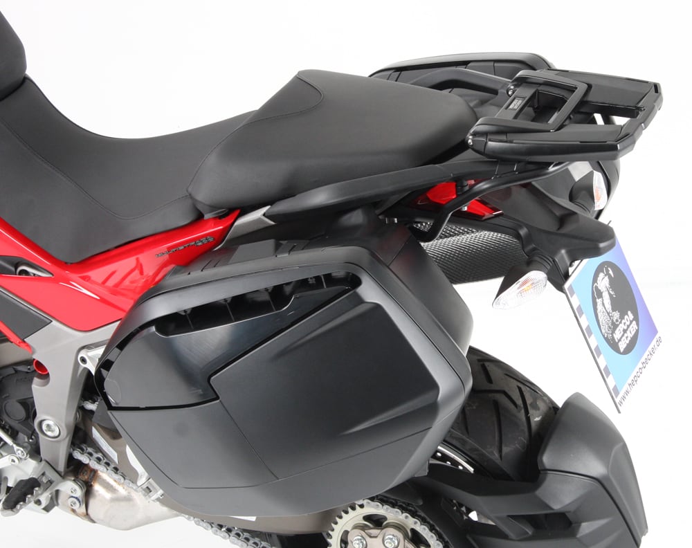 Alurack top case carrier black for Ducati Multistrada 1200/S (2015-2017)