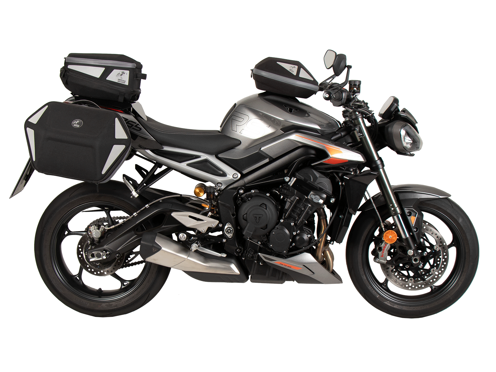 C-Bow sidecarrier black for Triumph Street Triple 765 S/R/RS/R Low/Moto2 (2017-)
