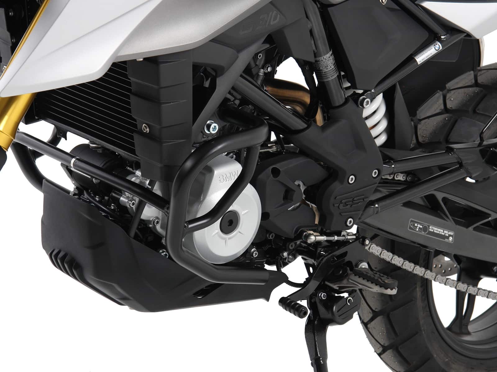 Engine protection bar black for BMW G 310 GS (2017-)