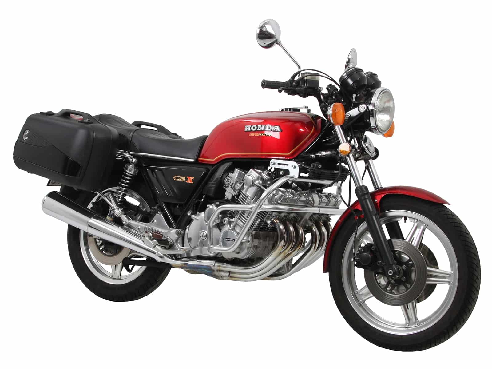 Sidecarrier permanent mounted chrome for Honda CBX 1000 (1978-1980)