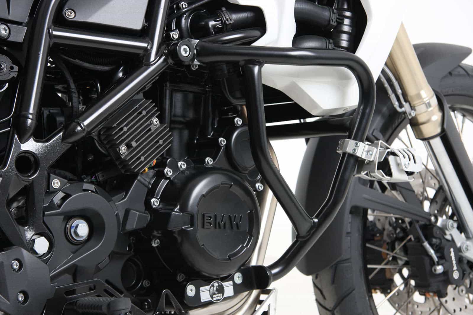 Engine protection bar black for BMW F 650 GS Twin (2008-2011)/F 700 GS (2012-2017)