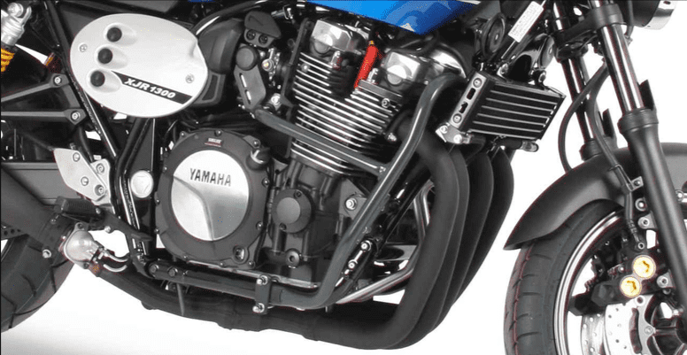 Engine protection bar black for Yamaha XJR 1300 (2007-2014)