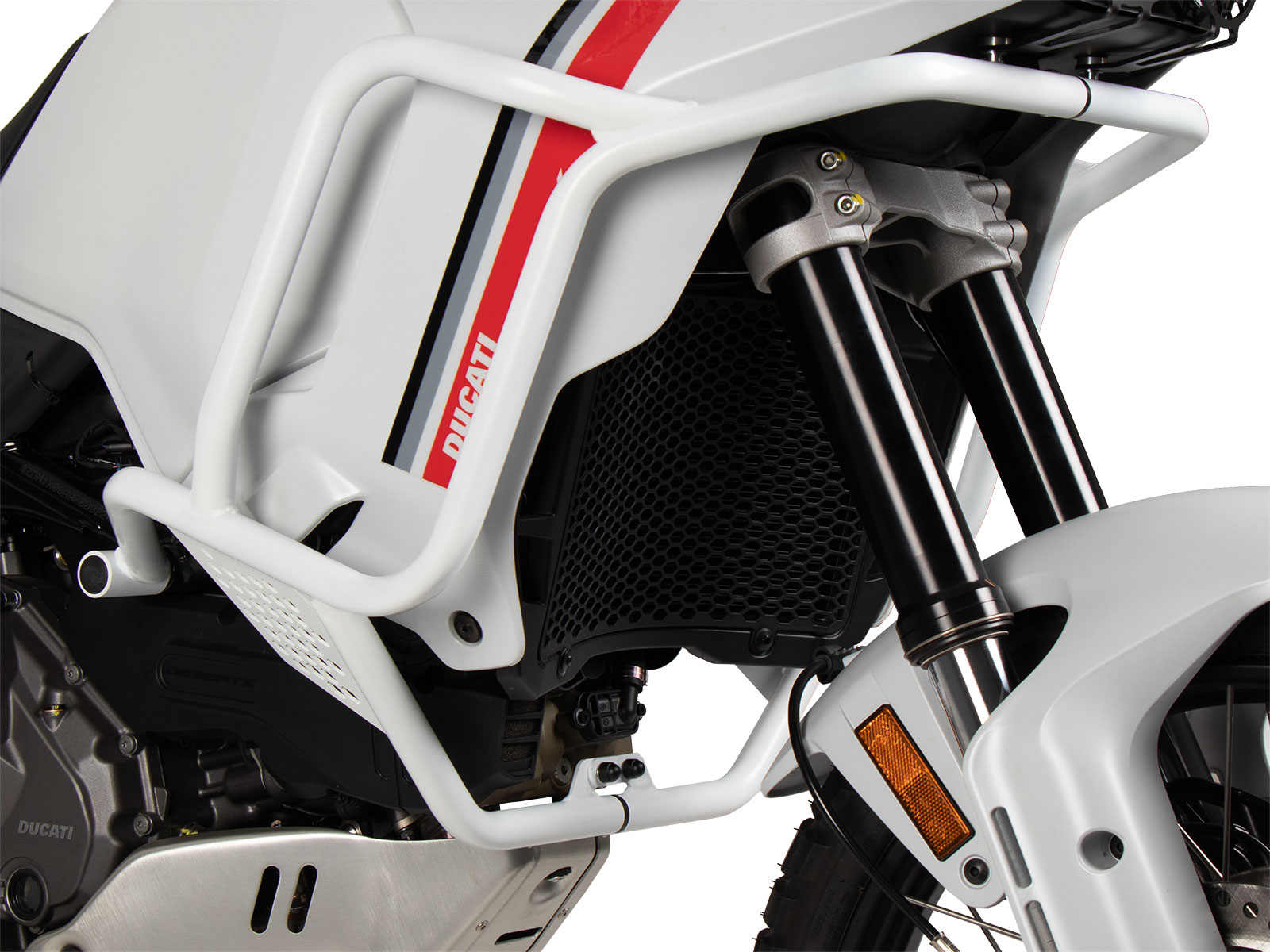 Tankguard white for Ducati Desert X (2022-)