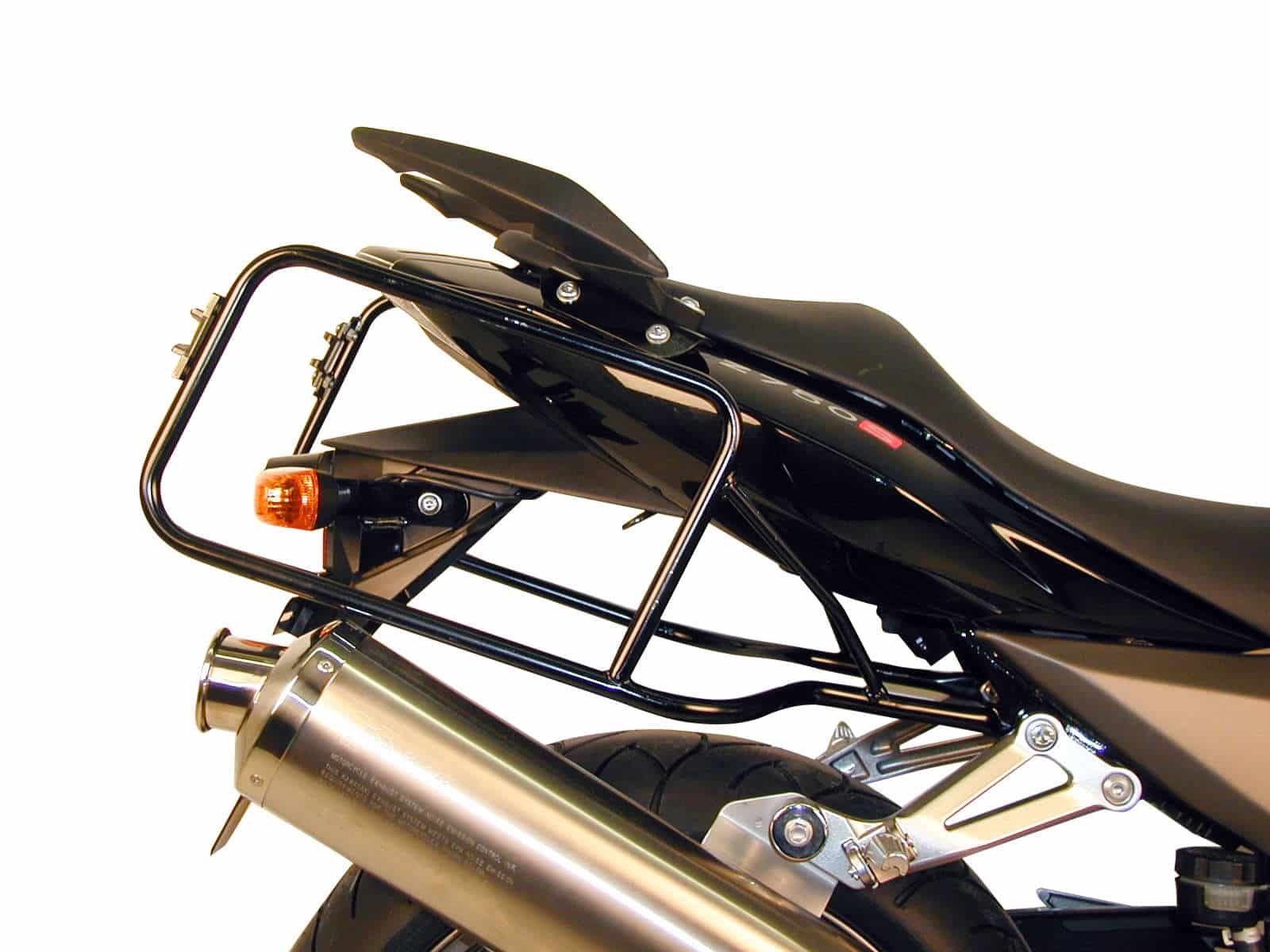 Sidecarrier permanent mounted black for Kawasaki Z 750 S (2005-2006)