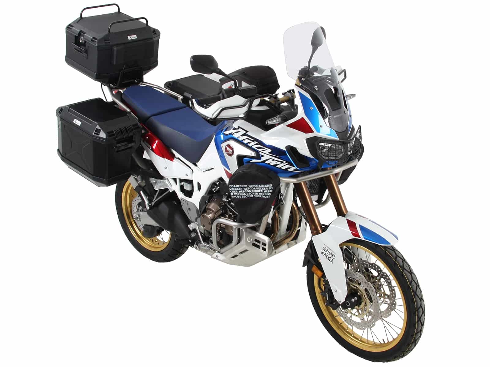 Alurack top case carrier black for Honda CRF1000L Africa Twin Adventure Sports (2018-2019)